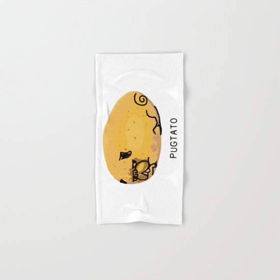 Pugtato Hand & Bath Towel