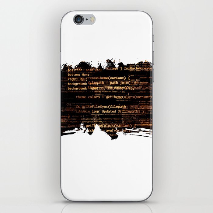 I am the programmer of my life iPhone Skin