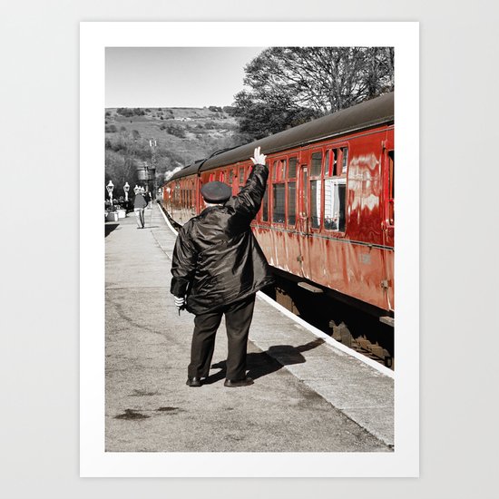 The Whistle Blower Art Print