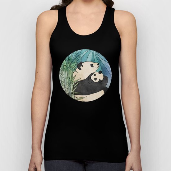 Panda Love Unisex Tank Top