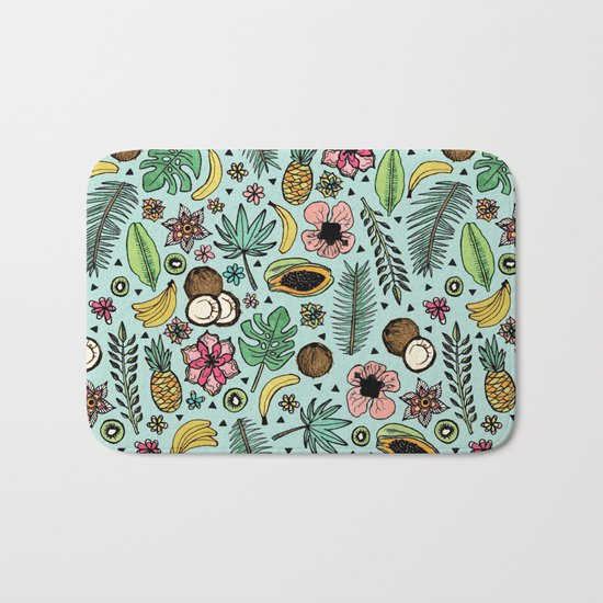Tropical Fiesta Bath Mat