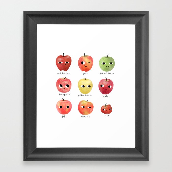 Apple Season Framed Art Print