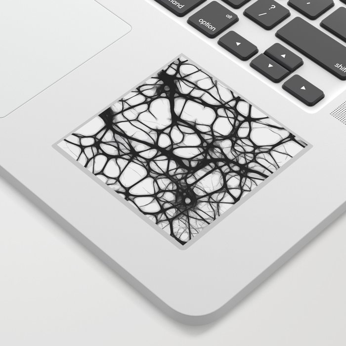 Black neurons Sticker