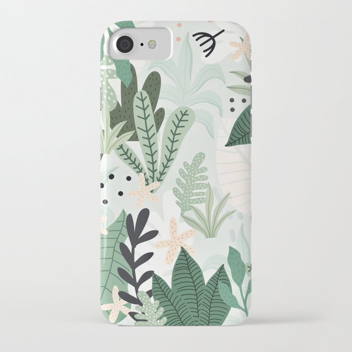 into the jungle ii iphone case