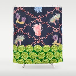 Sea Anemone Shower Curtain