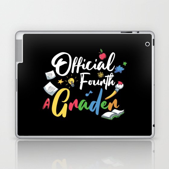 Official Fourth Grader Laptop & iPad Skin