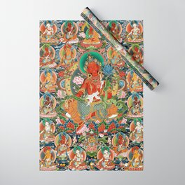 21 Taras Thangka Samantabhadra Varayogini Wrapping Paper