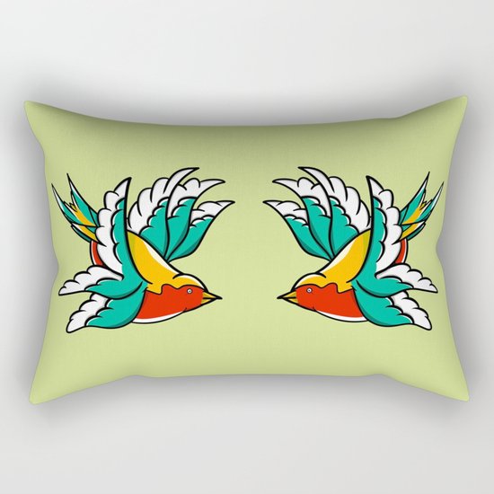 Swallow Rectangular Pillow