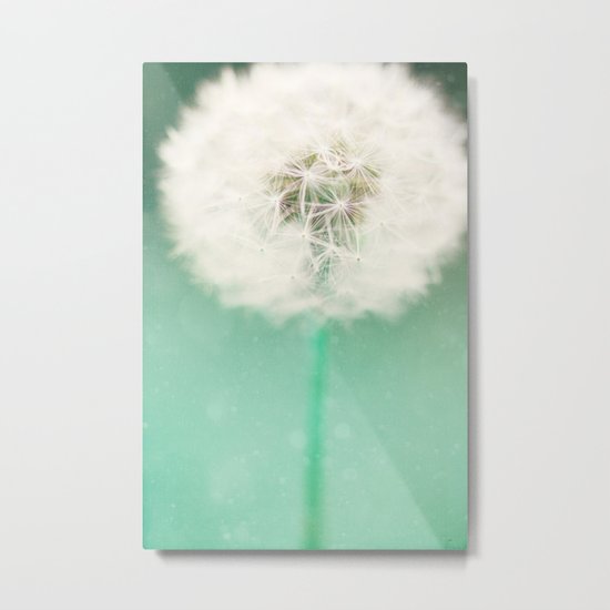 Dandelion Seed Metal Print