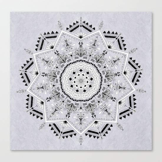 Star Mandala Canvas Print