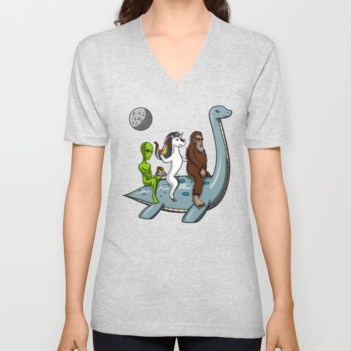 Loch ness monster t shirt top
