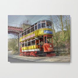 Leeds Tram 399 Metal Print