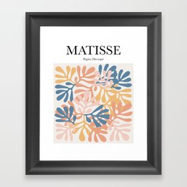 Matisse - Papier Découpé Framed Art Print