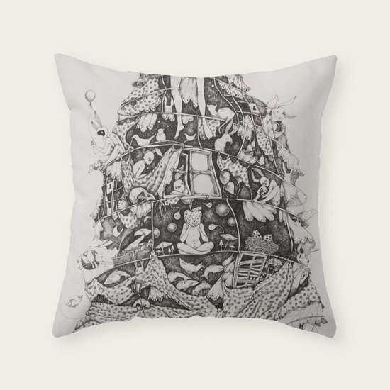 Secrets Throw Pillow