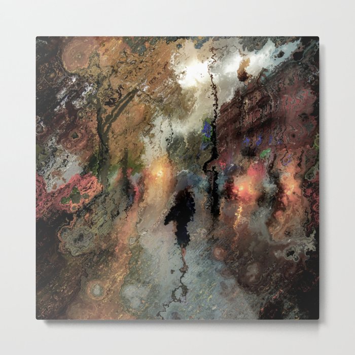 Rainy days Metal Print