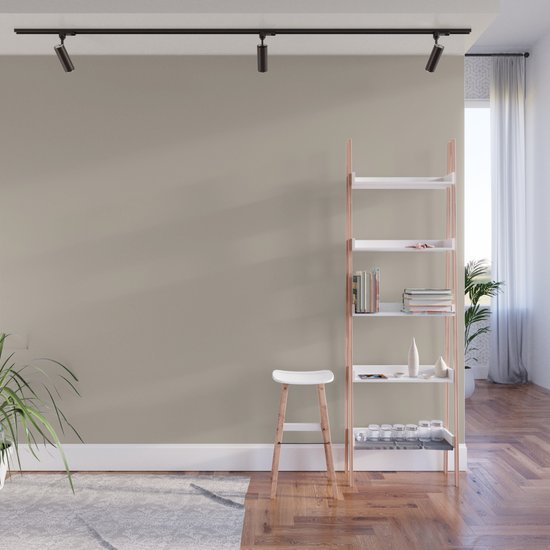 Sherwin Williams Trending Colors Of 2019 Shiitake Light Beige Brown Sw 9173 Solid Color Wall Mural By Simply Solids Single Shades Society6 - Sw Shiitake Paint Color