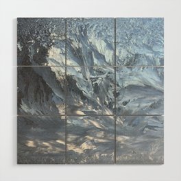 Ice I, Ice Light Wind Abstract Photography Wood Wall Art