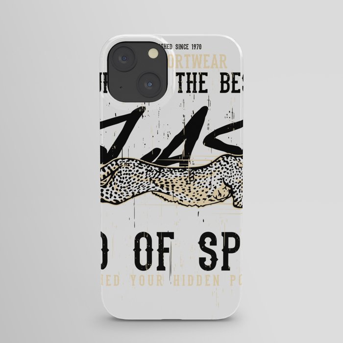 Cheetah God of Speed iPhone Case by BrillianD | Society6