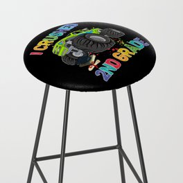 I crushed 2nd grade back to school truck Bar Stool