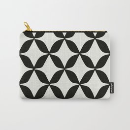 Seamless Pattern, Black And White Carry-All Pouch | Hatching, Oil, Starpattern, Patterndecoration, Modern, Concept, Graphicdesign, Seamlesspattern, Stencil, Figurative 