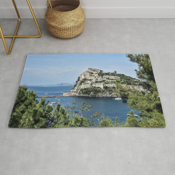 Aragonese Castle - Ischia Rug