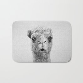 Camel - Black & White Bath Mat