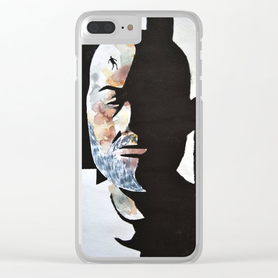 overthinking Clear iPhone Case
