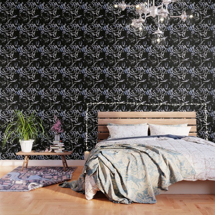 Modern Black Roses Wallpaper By Lorraineoc Society6 ❤ get the best rose wallpapers for desktop on wallpaperset. society6