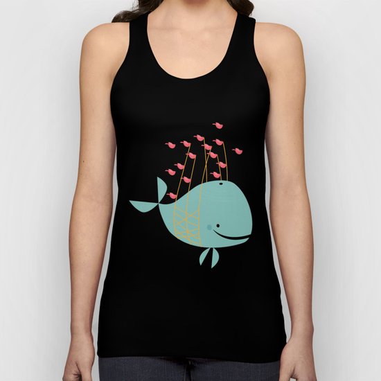 Whale Unisex Tank Top