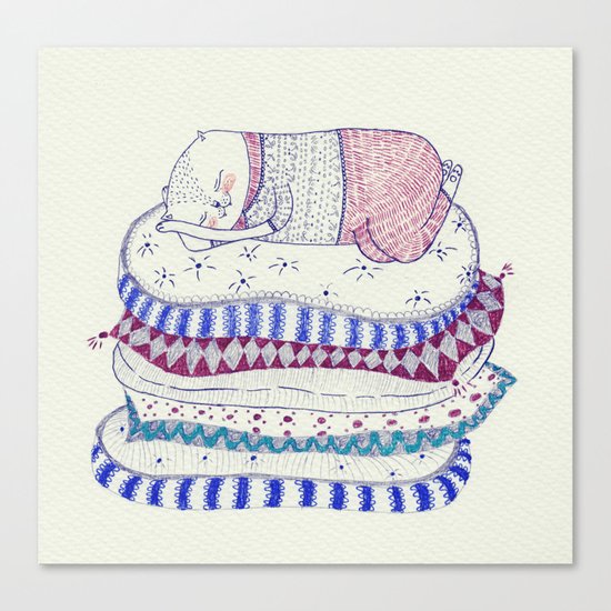 sweet dreams Canvas Print