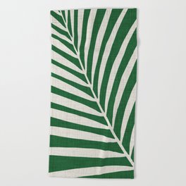 Minimalist Palm Leaf Beach Towel