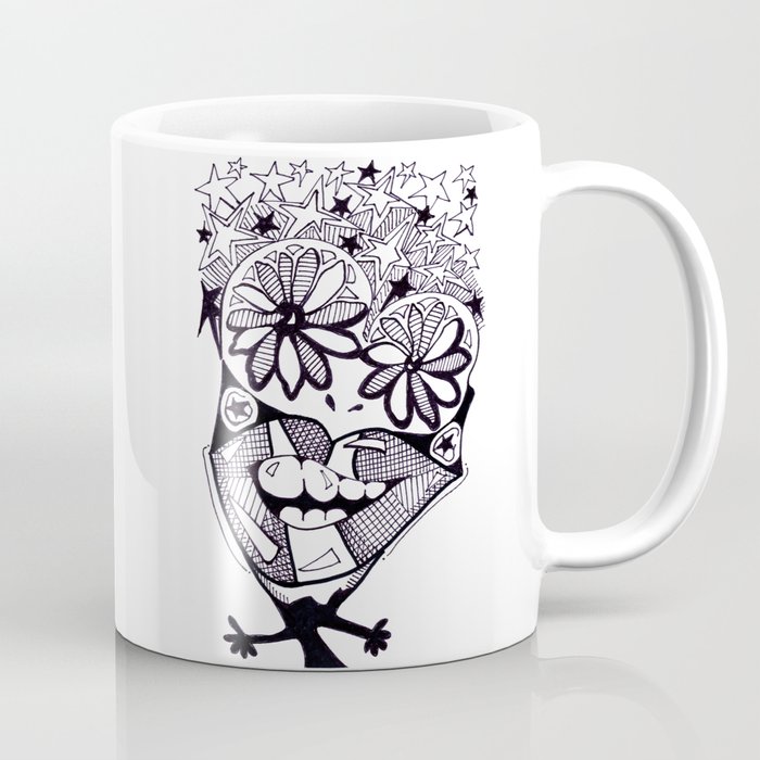 Flower Eyes Coffee Mug