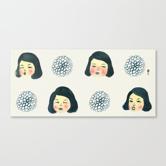 Girly : 소녀감성 Canvas Print
