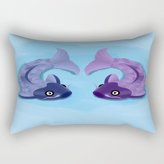 Koi Rectangular Pillow
