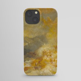 J.M.W. Turner "A Disaster at Sea" iPhone Case