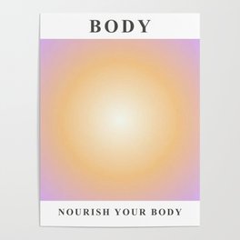 Body Gradient Poster