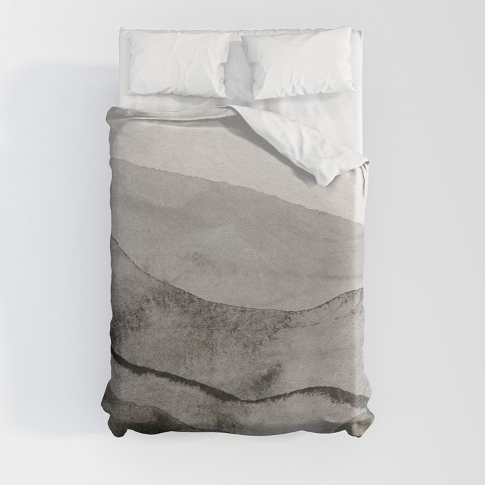 Ink Layers Duvet Cover
