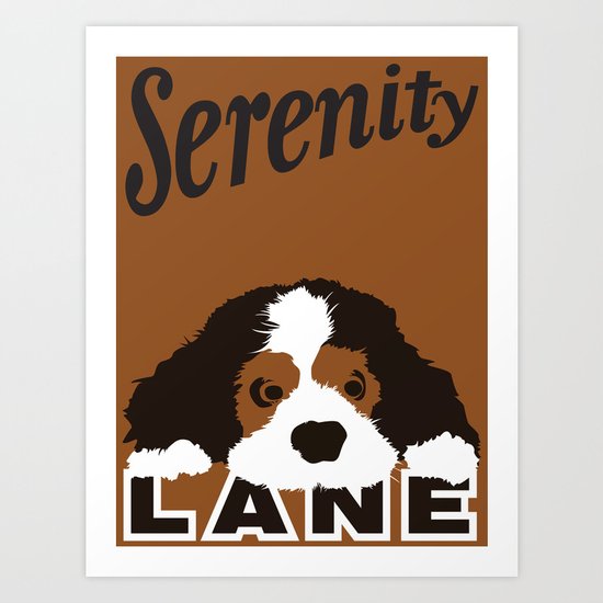 Serenity Lane Art Print