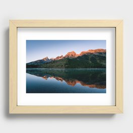 String lake Recessed Framed Print