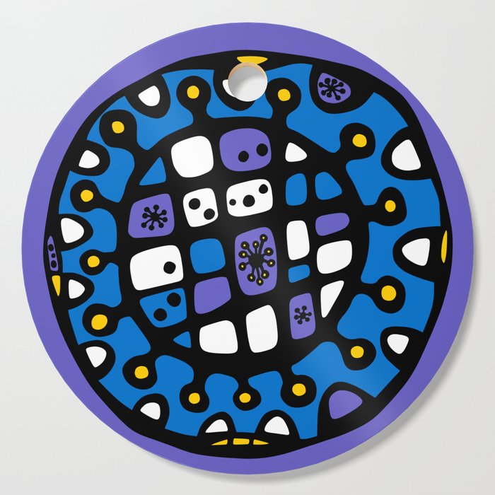 Dot #2 by lalalamonique Cutting Board