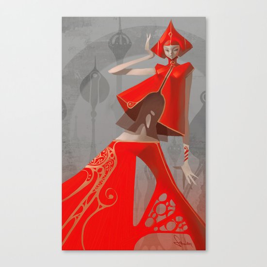 Pepper Fashion Canvas Print