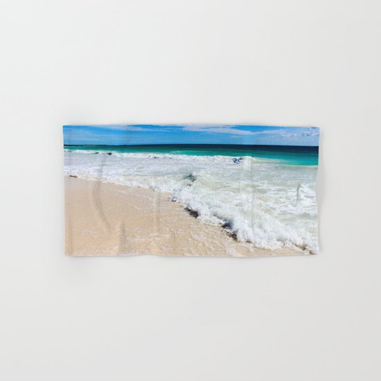 Tulum Waves Hand & Bath Towel