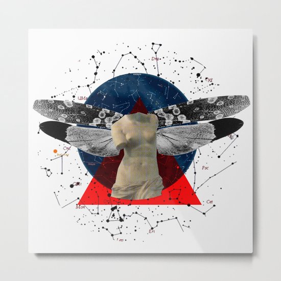 Wonder Wood Dream Mountains - The Demon Cleaner Series · The Lost Ghost Metal Print