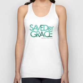 Saved By Grace Unisex Tank Top