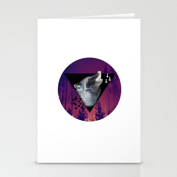 Witchy Wolf Stationery Cards