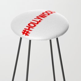 "#HOLLYWOOD" Cute Design. Buy Now Counter Stool