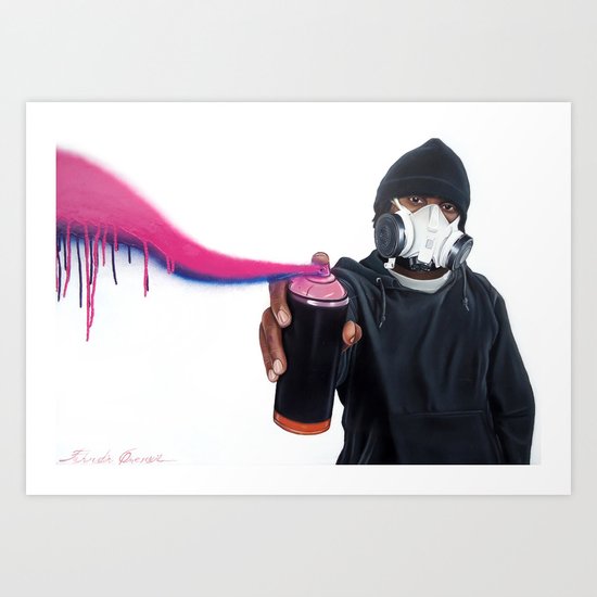 Graffiti Art Print
