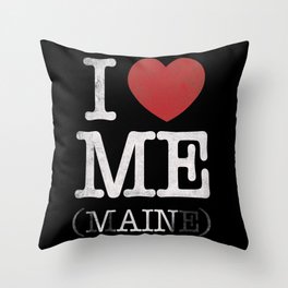 North-East Narcissist Throw Pillow