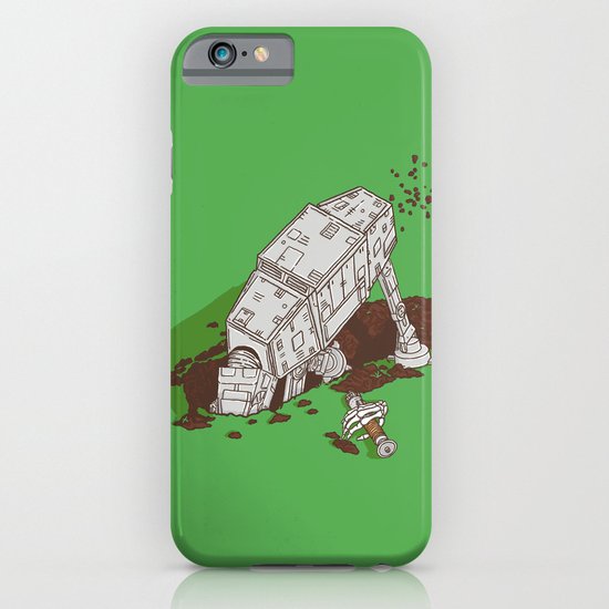 In a backyard, far, far away... iPhone & iPod Case