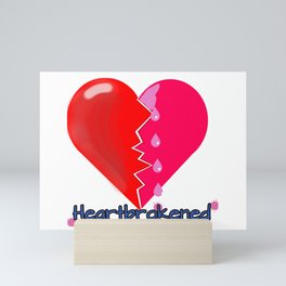 Heartbroken Mini Art Print
